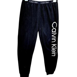 Calvin Klien Unisex Youth Size L (14-16) Black Thermal Pants/Sweats